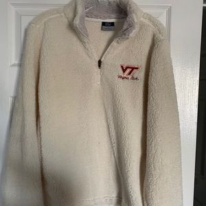 Virginia Tech Fleece/Sherpa Pullover